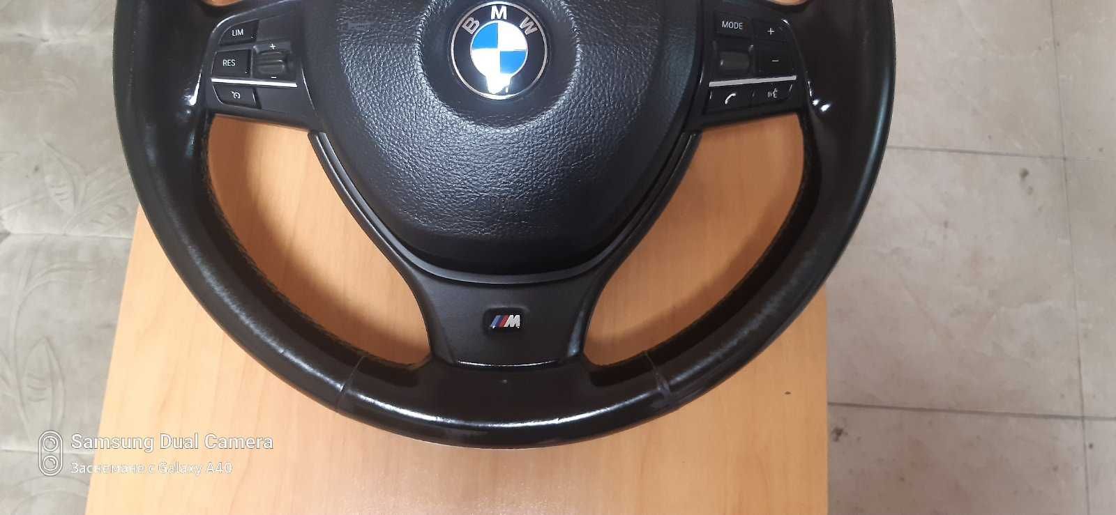 Оригинален M волан с пера за BMW F10, F11, F01,F15, F16,F25