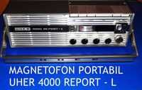 Magnetofon Portabil  UHER  4000 REPORT -L -  W Germany