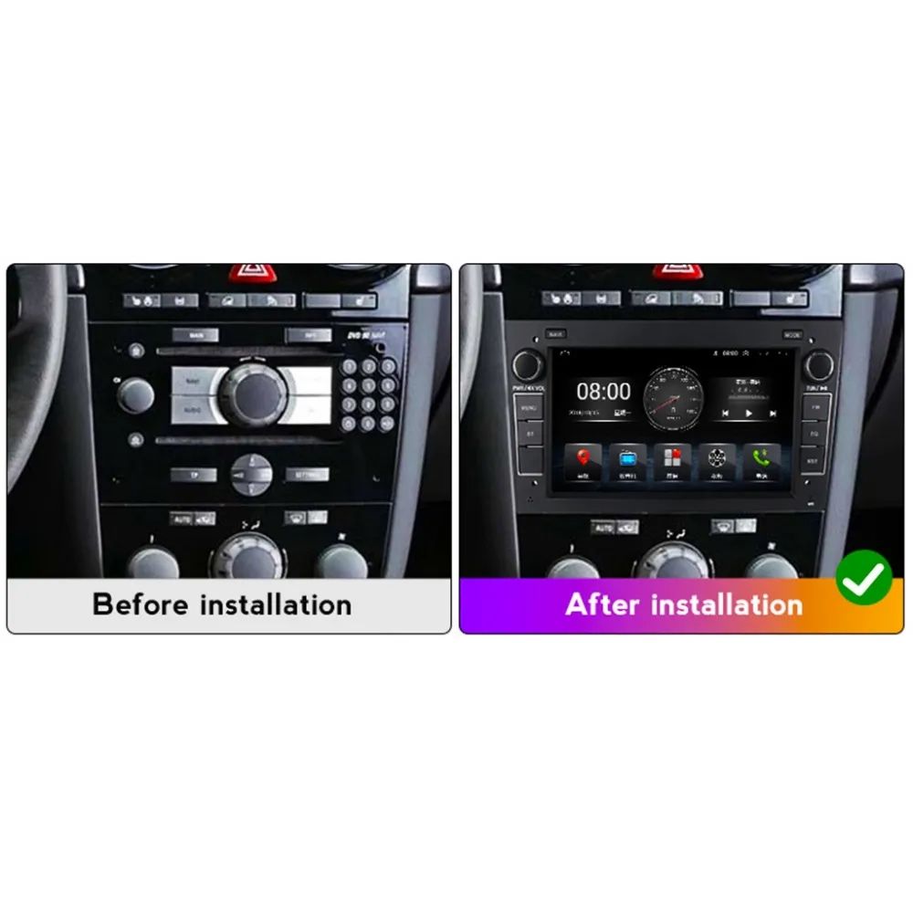 Android навигация/мултимедия за OPEL /2GB RAM /64 ROM(2004-2014) 9”