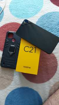 Realme c21 folie față 64gb 4gb ram Impecabil la cutie