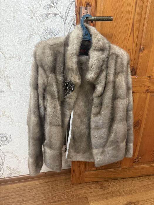 Норковая Шуба б/у 42-44 90 см, озиме симай калган сон сатамын, сост жа