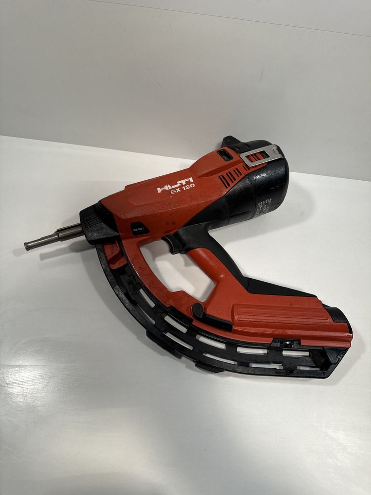 Hilti GX 120 pistol batut cuie beton fier structuri metalice rigips