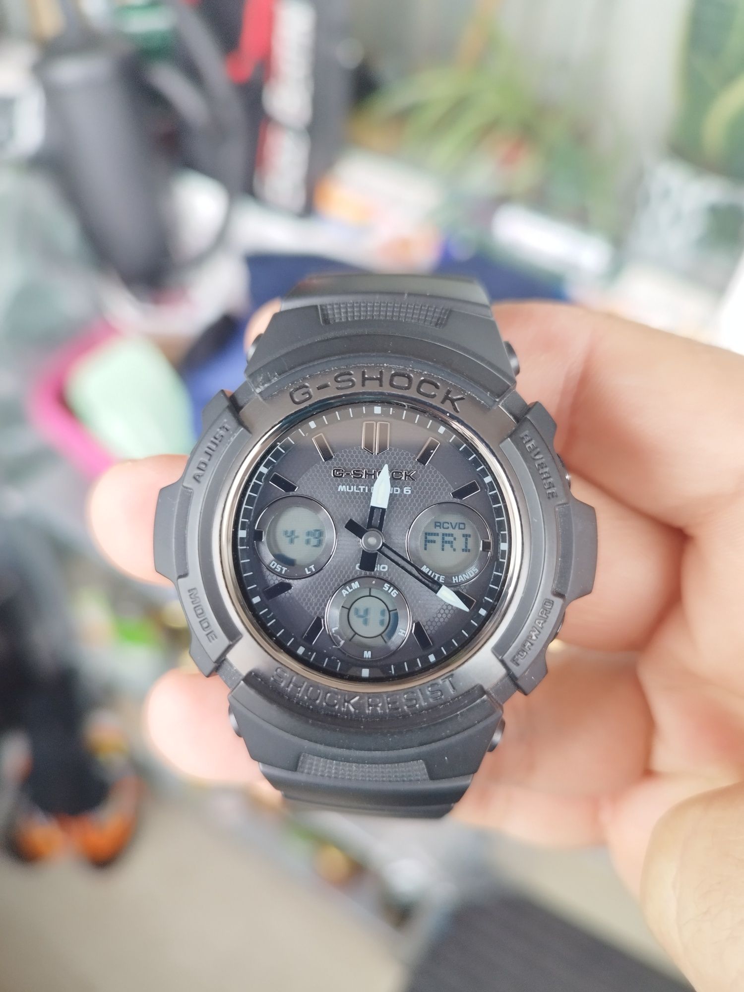 Casio G-Shock AWG-M100SBB Japan