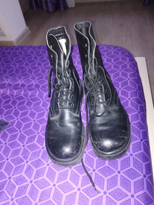 Bocanci piele politie dama