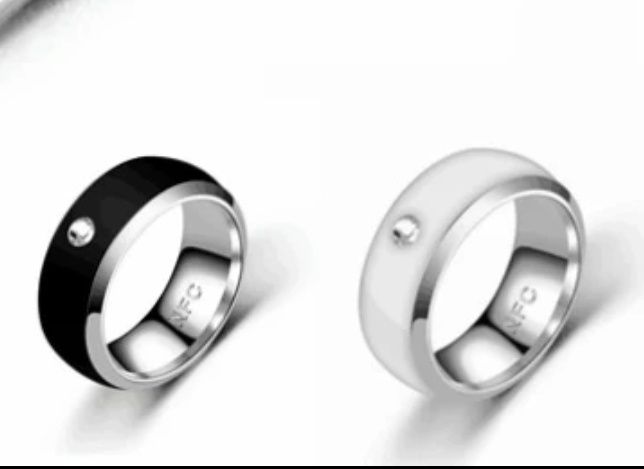 Inel inteligent smart ring cu nfc control aplicatii