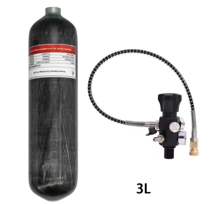 PCP оборудване: бутилки, компресор и помпа