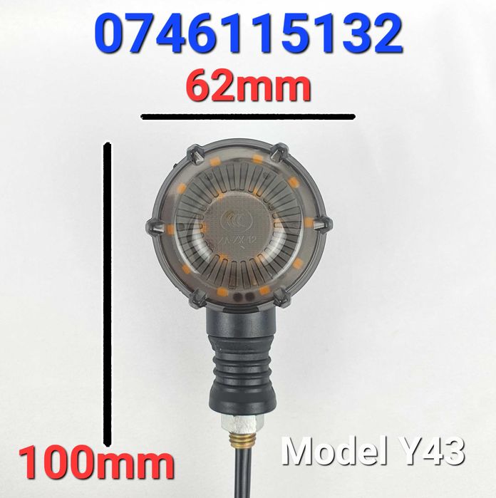 Semnalizari LED Pt Scuter-Motocicleta Electrica-Trotineta- 32-60V -Y43