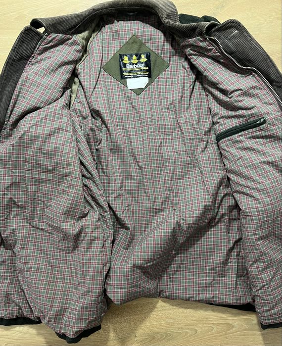 Barbour винтидж вълнена парка L-XL