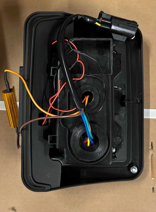 Stopuri LED Jeep Wrangler JK/JKU 2007–2018 – Lentilă Fumurie,