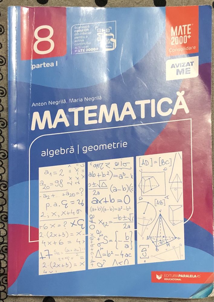 Pachet culegeri/caiete de lucru matematica gimnaziu