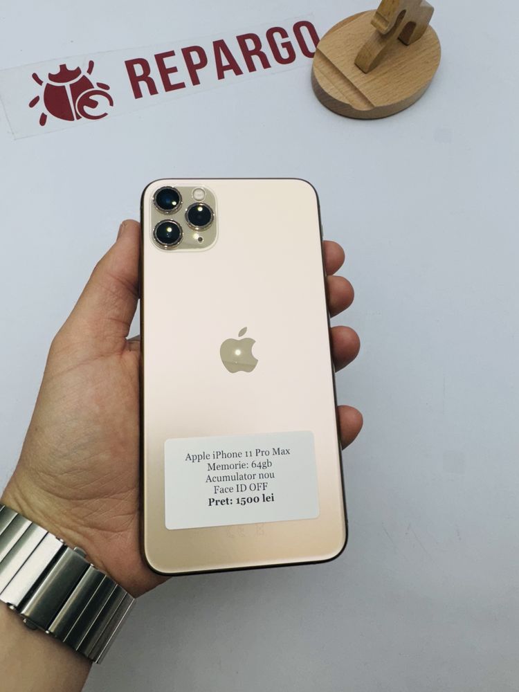 Iphone 11 pro max - gold - 64 gb - nou -