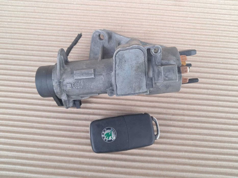 Skoda Fabia 2, kit pornire complet cu ECU, motor 1,4 cod BNM
