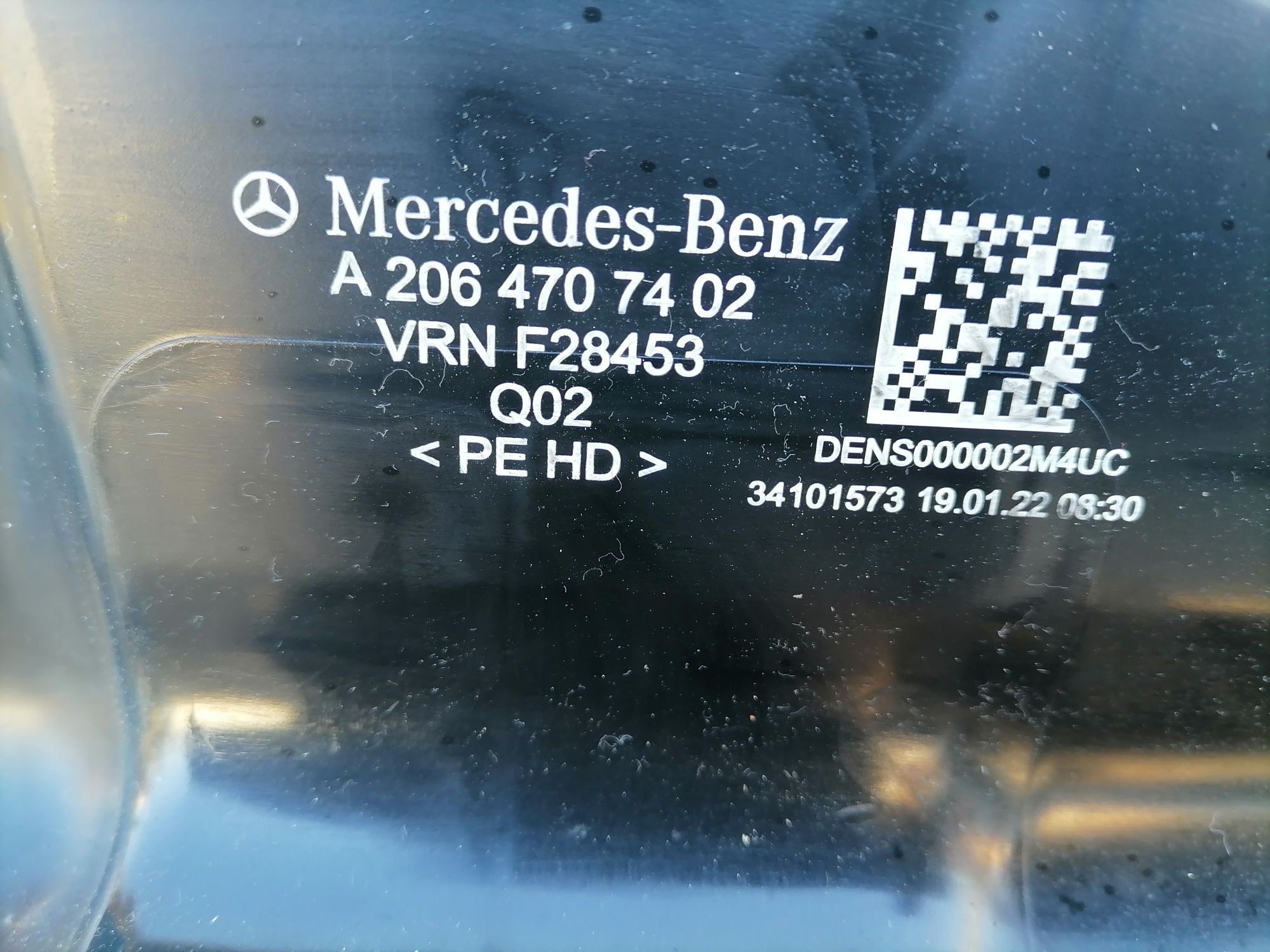 Rezervor Complet pompa adblue Mercedes C_class W206 model după 2021