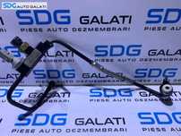 Conducta Teava Ulei cu Senzor Senzori Turbo Turbina Turbosuflanta Skoda Superb 1 2.5 TDI V6 AYM 2002 - 2008 Cod 059145771G