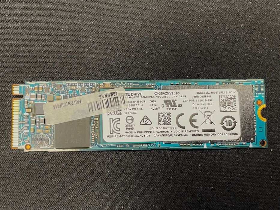 SSD 256GB M2 използвано