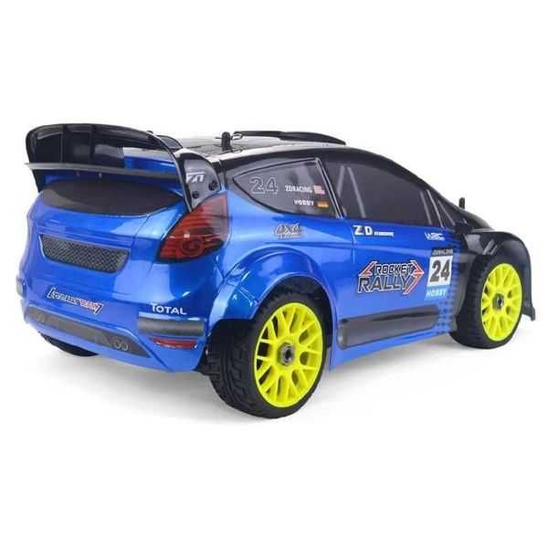 Форд Fiesta ZD Racing 08426 Rally brushless мотор 4х4 80km\h 1:8