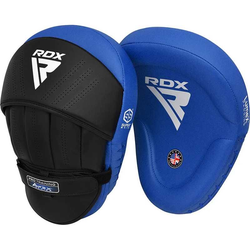 Лапи за Бокс RDX Curved Training Boxing Pads - Blue, Боксови Лапи
