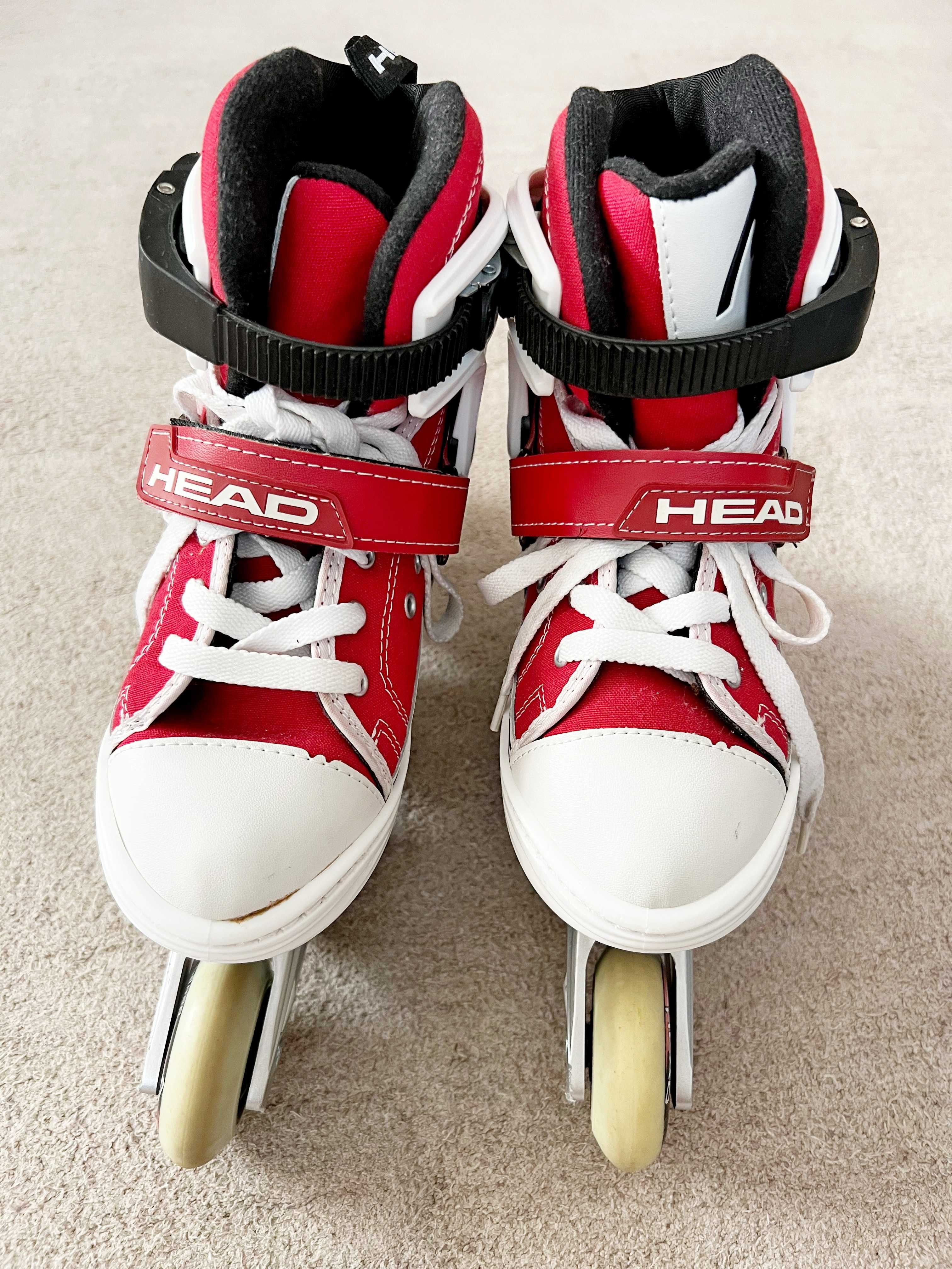 Регулируеми ролери Head HJ7 Junior Roller Skates номер 34 - 37