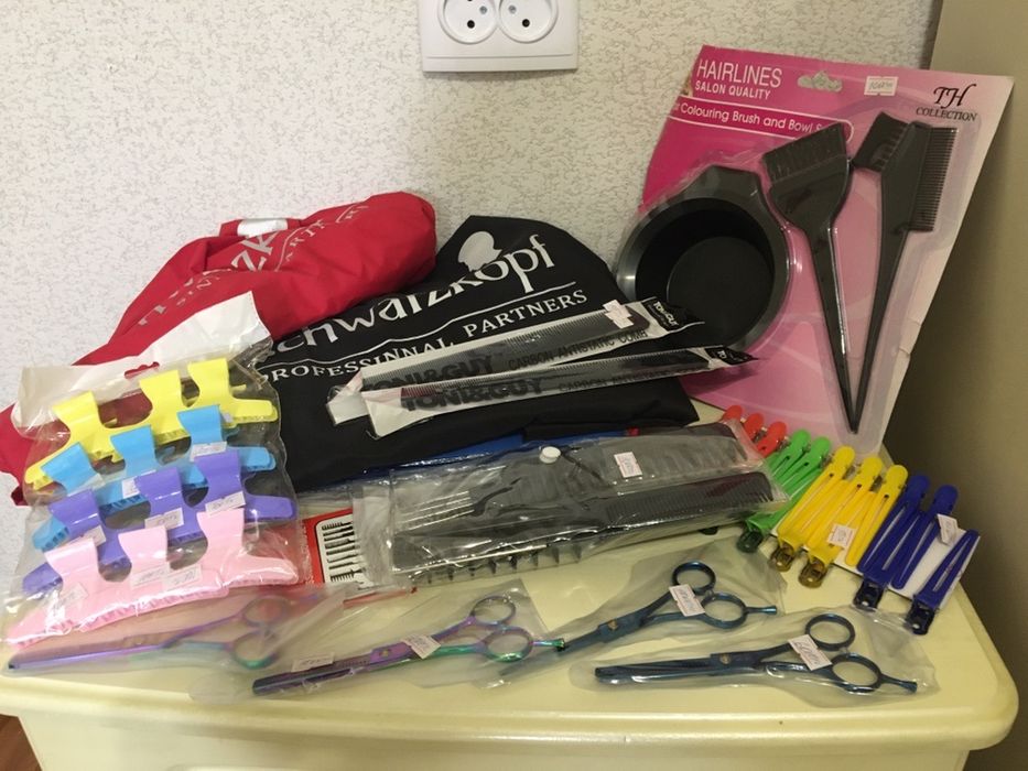 Товары для парикмахера окрашивания волос и депиляции