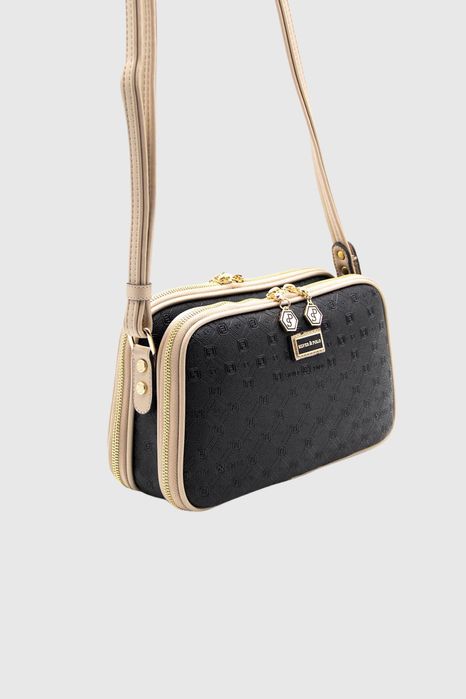 НОВО! ЛИКВИДАЦИЯ! Малка дамска чанта с три отделения Silver&Polo