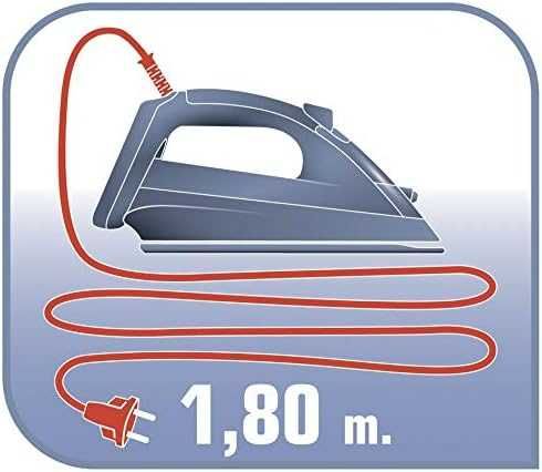 Ютия, Tefal, Easygliss, 1200W, 270 ml, червено/бяло