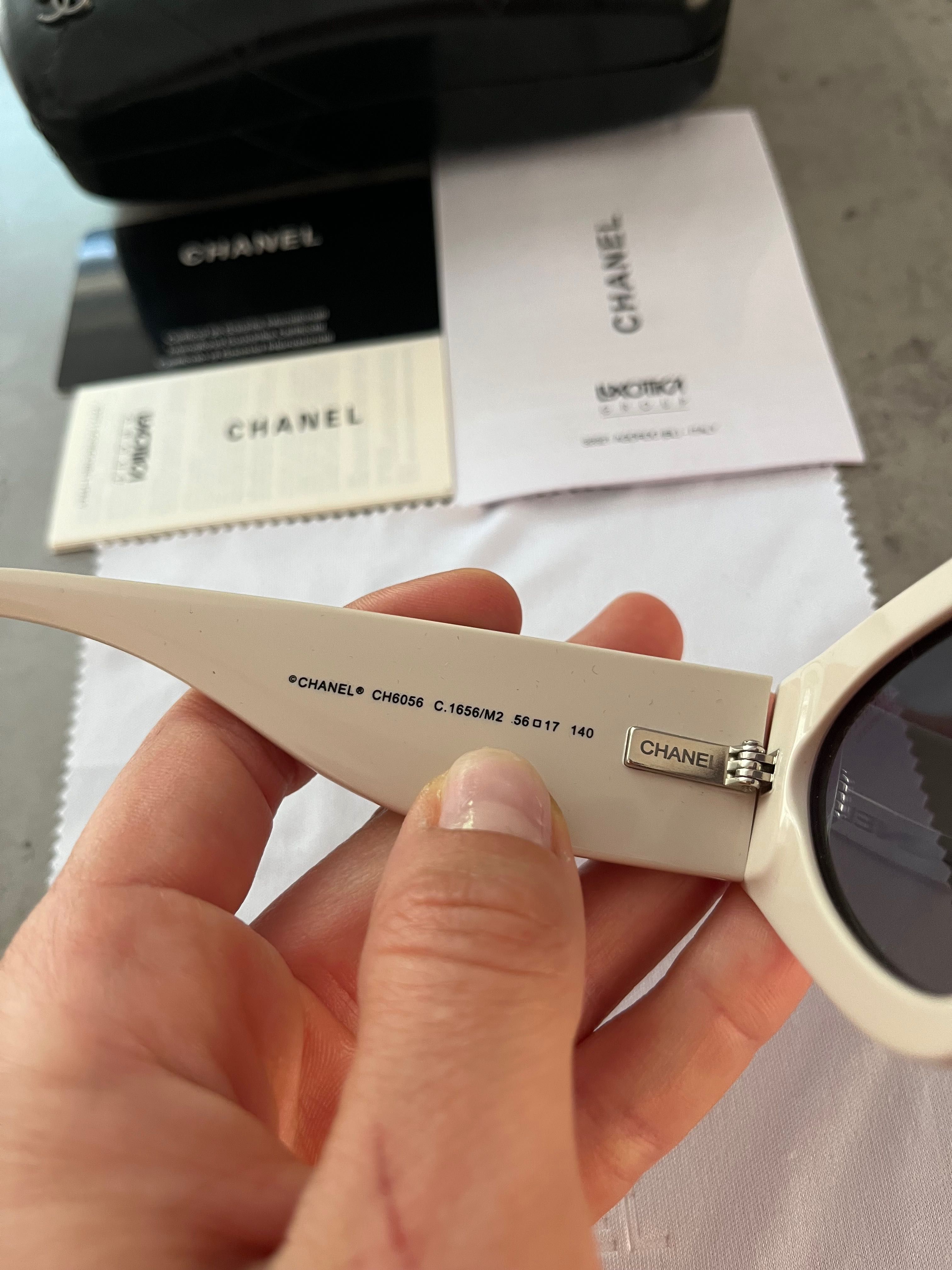 Слънчеви очила котешка форма Chanel