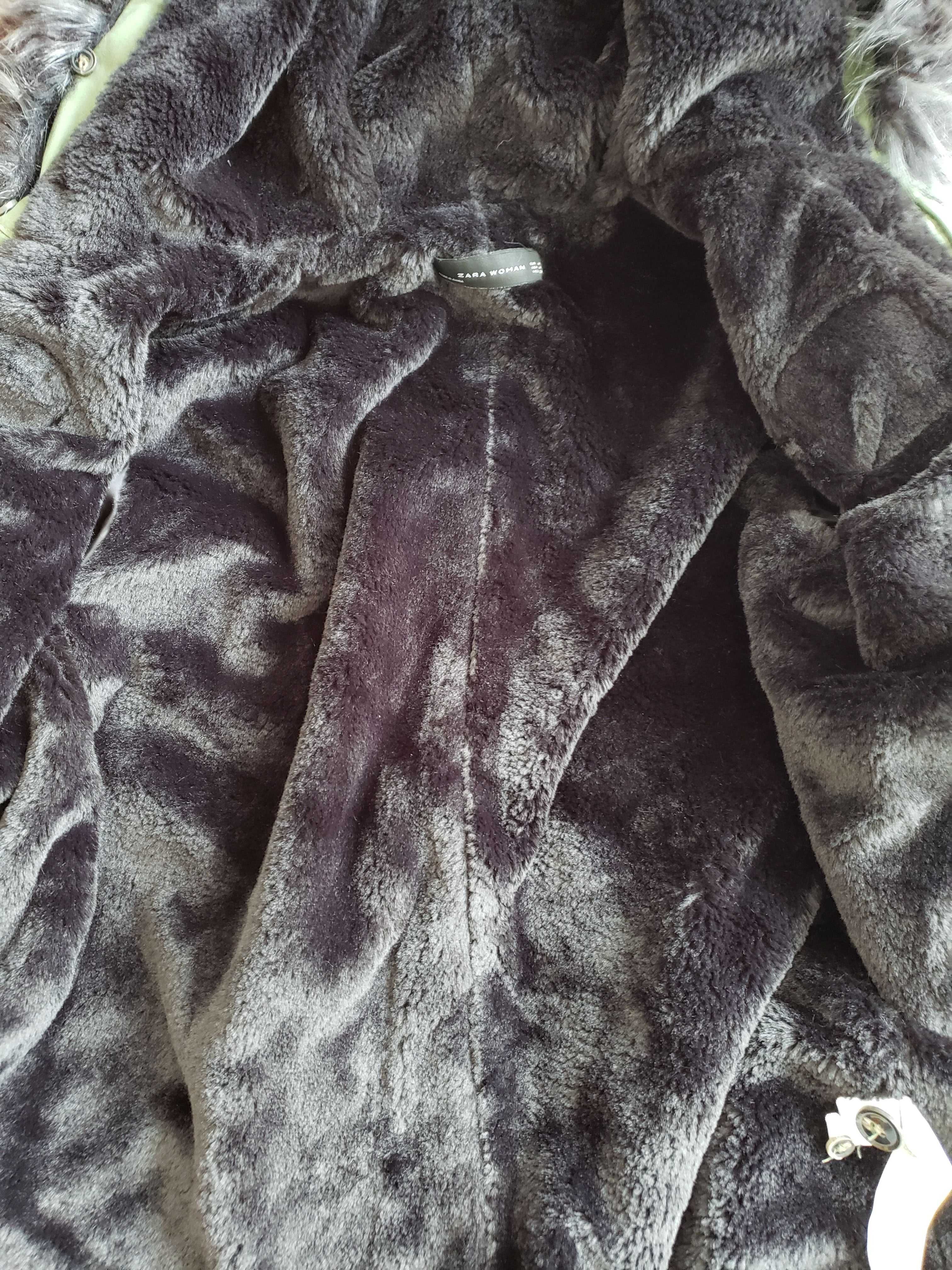 Zara зимно яке парка Уникално!