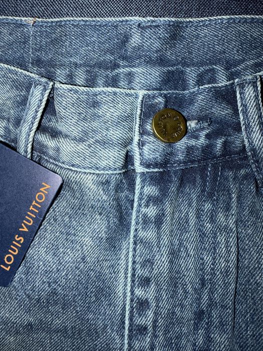 Къси дънки Louis Vuitton