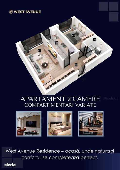 Apartament 2 camere Militari/ direct dezvoltator/ comision 0%