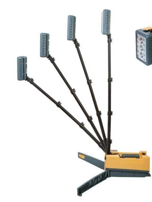 Proiector santier  SOLARIS PRO, portabil, 16000 lumeni/500m fascicul