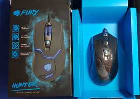 Mouse Gaming Fury Hunter 4800 DPI, senzor optic performant,  1 ms