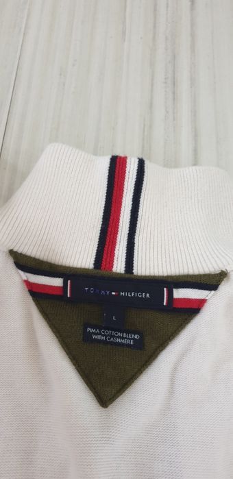 Tommy Hilfiger / Half Zip / L ОРИГИНАЛ! Мъжка Жилетка с 3/4 цип!