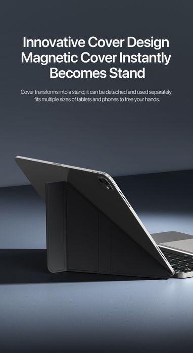 Tastatura cu touchpad Dux Ducis pliabila cu husa