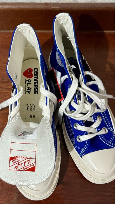 Converse x comme des garçons play chuck 70