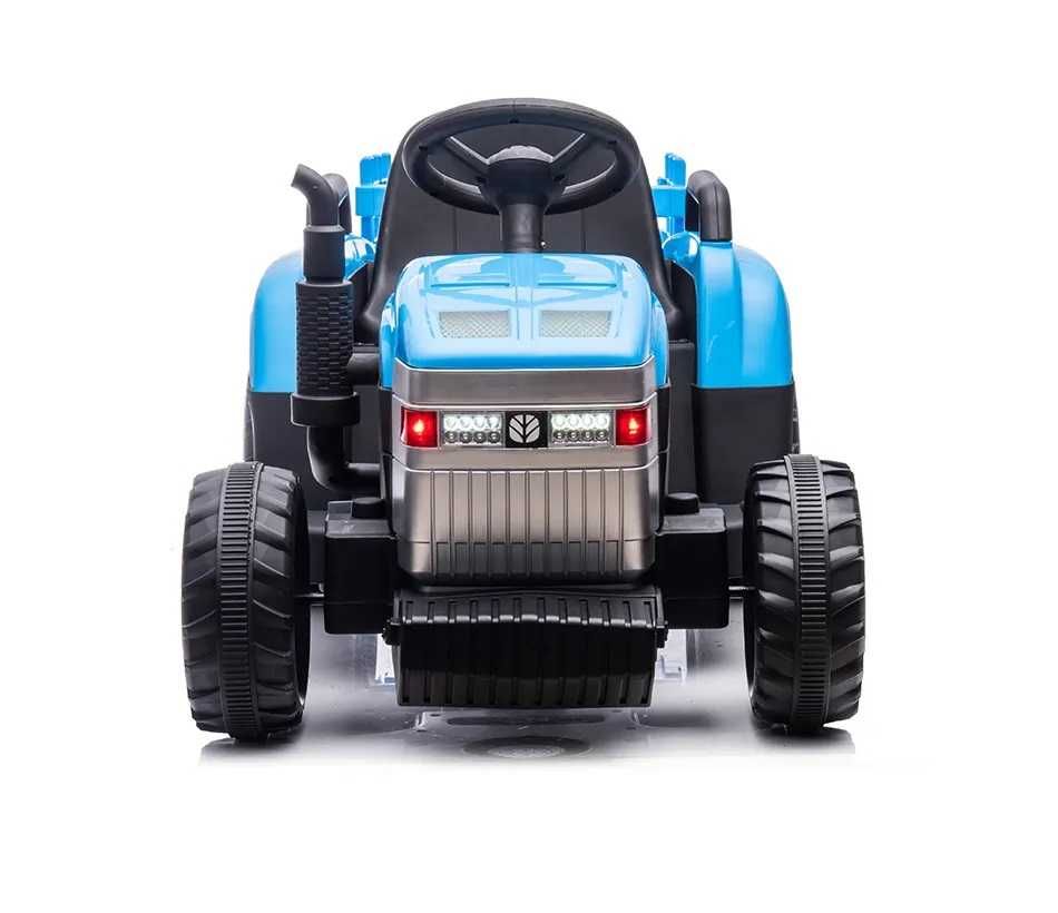 Tractor electric copii Nichiduta New T7 Blue 12V 90W cu telecomanda