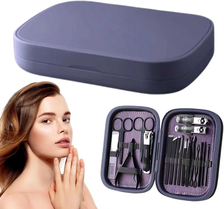 Премиум комплект за маникюр – 18 части, елегантен и изискан