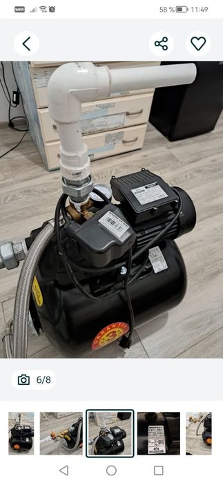 Hidrofor de vanzare 50  litri