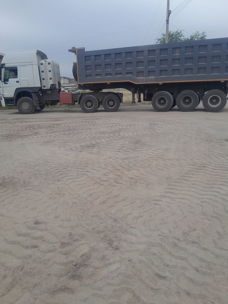 Howo A6 тягач полуприцеп тонар