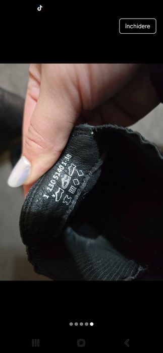 Botine din piele pentru femei