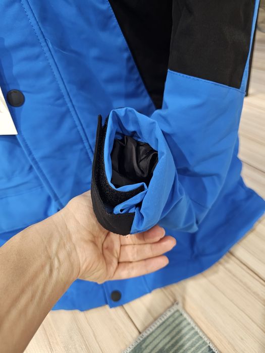 Синьо мъжко яке Зара Непромокаемо