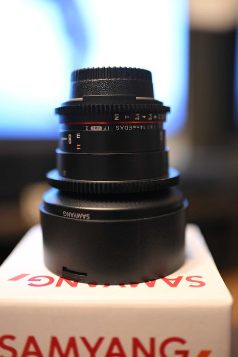 Obiectiv video Samyang 14mm T3.1 VDSLR ED AS IF UMC II Nikon F