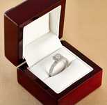 Inel de logodna Diamant Aur Galben 18k