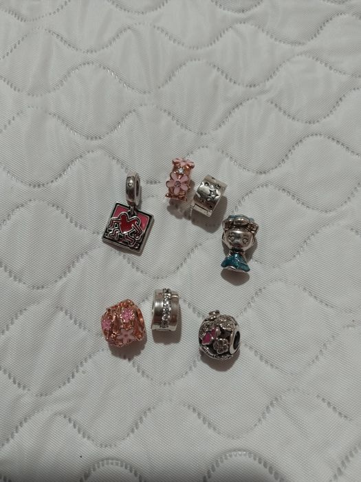 Серебряные шармики