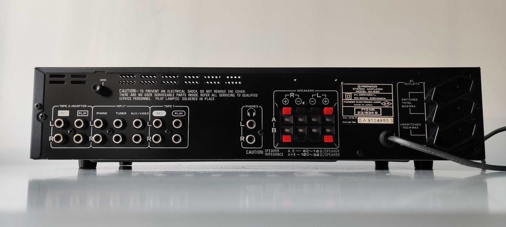 Pioneer SA 530 muzica Japan rar vintage mic si nervos filme muzica