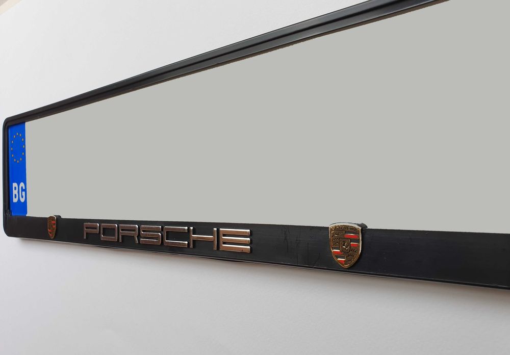 2 броя Рамки за регистрационен номер Porsche | Mini | Jag | Hyundai