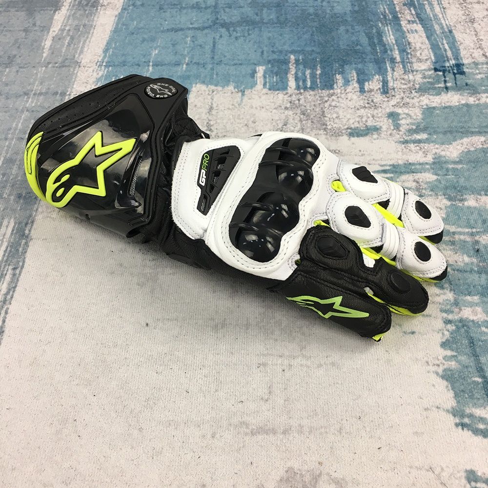 3 цвята кожени мото ръкавици Alpinestars НОВИ