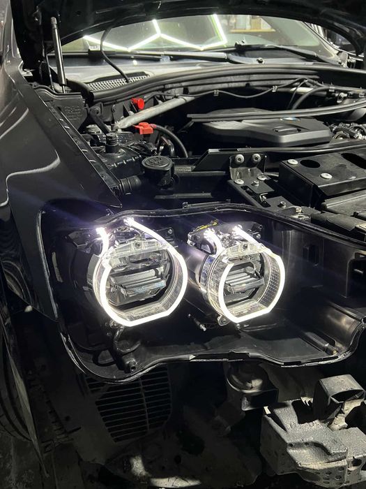 Reconditionare far BMW X3,X4 fibra Led DRL,module Led,sticle
