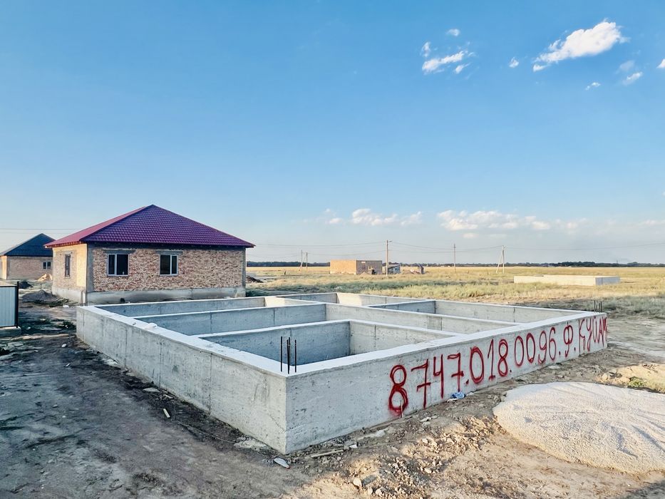 Заливка фундамента шымкент и область заливаем фундамент бетон под ключ