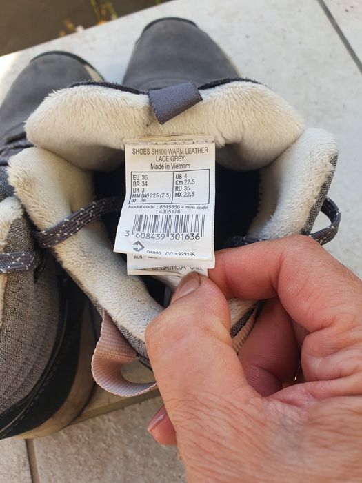 Ghete Decathlon, nr.36