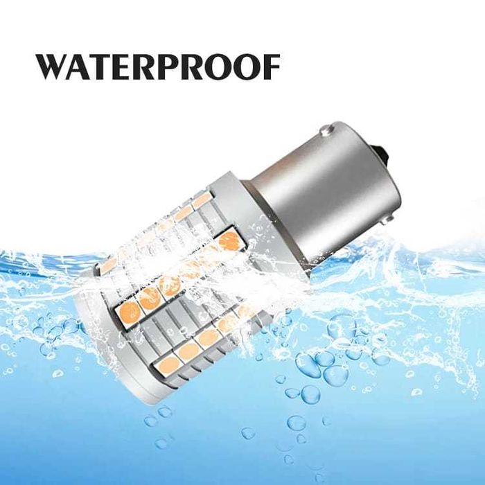 Becuri led Xentech Light 45 SMD 3030 P21w PY21w alb si portocaliu 30w
